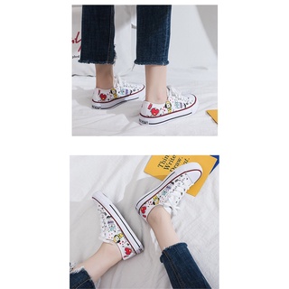 (Bs) Kpop BTS BT21 zapatillas de deporte de lona/zapatos (4)