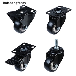 bsfc ruedas giratorias de poliuretano de servicio pesado de 2 pulgadas con placa superior de 360 grados (9)