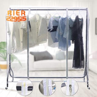 estante de ropa dormitorio bolsa de almacenamiento de ropa percha piso cubierta cubierta de tela hogar bolsa de polvo pequeña