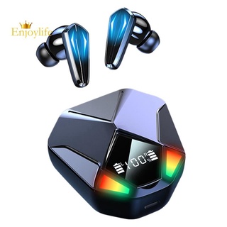 Tws auriculares para juegos Bluetooth 5.1 40Ms baja latencia inalámbrica auriculares con bajo deportes Bluetooth auriculares Gamer auriculares