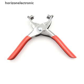 [horizonelectronic] Alicates de ajuste de ojales con 100 piezas de ojales para bolsas zapatos cinturón de cuero caliente (4)