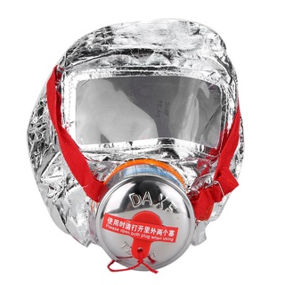Escape Respirador Cubierta Filtro Cara Máscara Protectora Fuego Auto-Rescate Gas