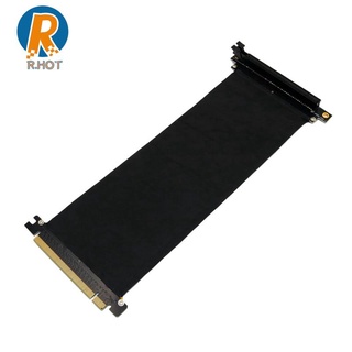 PCI Express 3.0 High Speed 16X Flexible Cable Extension Adapter Riser Card PC Image Card Cable 25cm-90 Degree