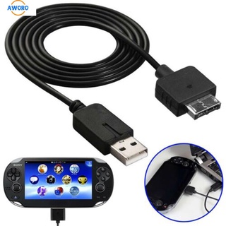 Cargador USB cable De Carga Para Sony PS Vita De Sincronización De Datos Plomo PSV PSP AWORO