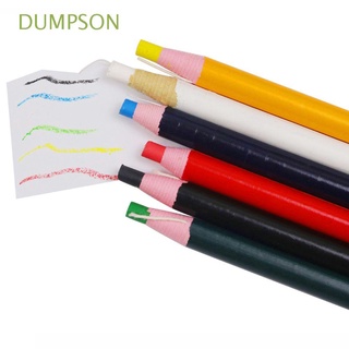 dumpson colorido rotulador lápiz sastre crayon sastre tiza dibujo herramientas de costura sin corte 3 piezas lápices de tela de costura tiza/multicolor