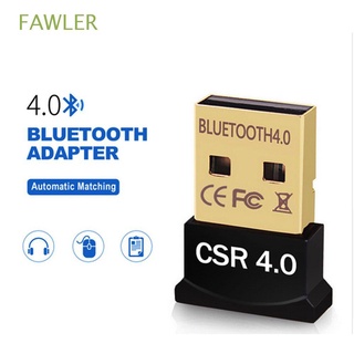 fawler mini transmisor bluetooth receptor inalámbrico adaptadores bluetooth para pc portátil win xp vista 7 8 10 usb dongles audio csr 4.0 altavoz dongle adaptador/multicolor