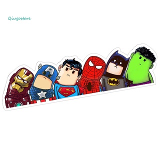Qiugostore The Avengers Wry Neck Reflective Car Styling Sticker Motorcycle Auto Decal Decor