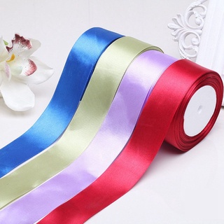 boklund 25 yardas/rollo de cinta de satén artesanía decoración de boda regalo suministros de regalo embalaje navidad scrapbook diy tela de costura de 38 mm (7)