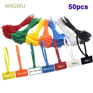 Angwu Enrollador De cable De nailon autobloqueador 4x150mm Para Marcadores/multicolores