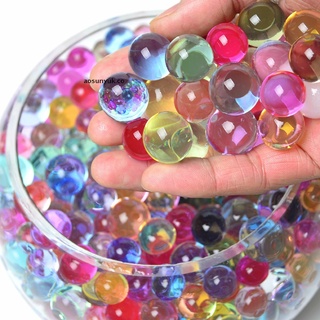 (new) 6 Bags Decor Pearl Shaped Crystal Soil Water Beads Bio Gel Ball For Flower [aosunyuk]