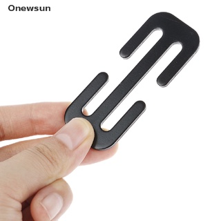 [Onewsun] Ajustador de cinturón de seguridad de Metal para coche de 38/52 mm/Clip de bloqueo automotriz/abrazadera de cinturón/venta caliente