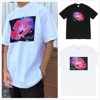 Camiseta/Camiseta de Manga corta con estampado de flores unisex