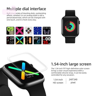 Reloj inteligente X8 serie 6 Bluetooth llamada ritmo cardiaco rastreador de ejercicios Smartwatch PK iwo 15 14 x7 For Apple iphone Android (3)