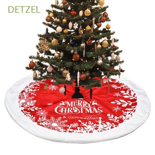 DETZEL 1 Pieza Alfombra De Piso Creativa Decoración De Navidad Árbol Falda Redonda 90 Cm Plegable Reutilizable Diseño Lavable Cubierta Inferior