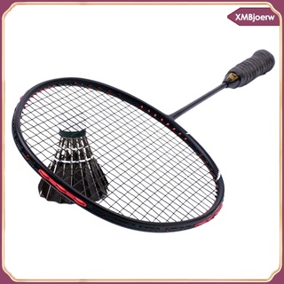 1pc profesional de fibra de carbono raqueta de bádminton 72g cuerda agarre raqueta