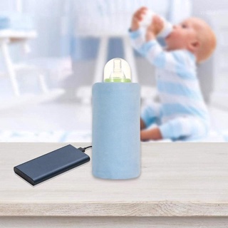WIT Portable Travel USB Baby Bottle Milk Warmer Infant Feeding Bottle Heated Bag Milk Thermostat Heater
