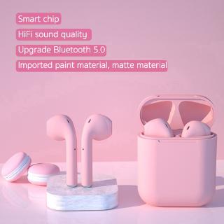 Audífonos Inalámbricos Con Bluetooth 5.0 Tws I12S Con Control Táctil Para Música