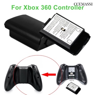 Cc 2Pcs AA batería de plástico duro cubierta trasera Protector para Xbox 360 controlador