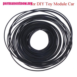 [Sun] correas redondas de transmisión de goma para transmisión de poleas de goma para bricolaje módulo de juguete motor de coche