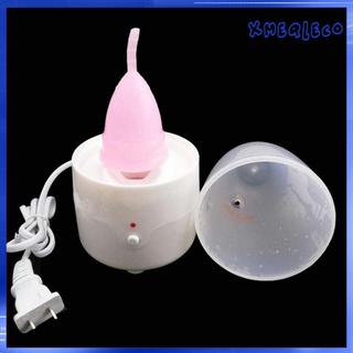 limpiador de copas menstruales con máquina esterilizadora de copa menstrual steam3 minutos (enchufe del reino unido)