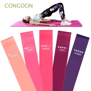 CONGDON Portable Elastic Bands Gym Equipment Yoga Bands Resistance Bands Workout Equipment Exercise Rubber Bands Yoga Strength Pilates Expander Fitness Strength Training Rubber Training Pull Rope