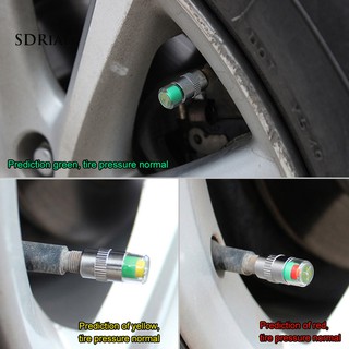 4 Pzs Monitor De Presión De Neumáticos Para Coche Sensor De Alerta De Gage (2)
