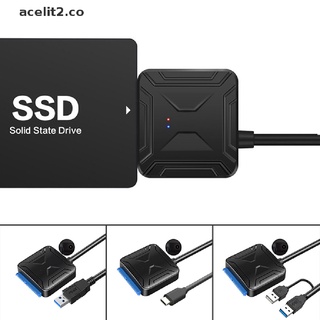 cable adaptador de disco duro acel usb 3.0 a sata 3.5 2.5 para samsung seagate wd hdd ssd co (4)