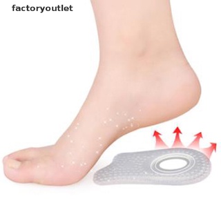 [factoryoutlet] 1 par de plantillas de Gel de silicona suave para talón, suelas, alivio del dolor, almohadilla para zapatos