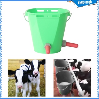 8l ganado leche alimentación cubo animal alimentación olla para ganado vaca perro cerdo verde (9)