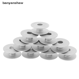 banyanshaw 10 bobinas industriales de aluminio de 21 mm para singer brother máquina de coser herramientas co (8)