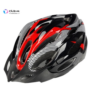 CHW Availble moda de fibra de carbono a prueba de golpes ajustable bicicleta de montaña casco de ciclismo (9)