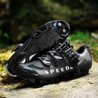 2021 MTB zapatos de ciclismo de los hombres de la ruta de deportes Cleat bicicleta de carretera velocidad plana zapatilla de deporte de carreras de las mujeres de la bicicleta de montaña Spd ciclismo calzado de bicicleta Cleat zapatos 8fg6
