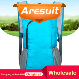 aresuit unisex plegable impermeable transpirable bolsa de almacenamiento al aire libre deporte mochila de viaje