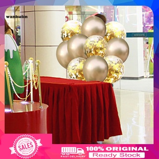 Wankulin globo de cumpleaños de larga duración/globos de confeti de oro mixto versátiles para fiestas