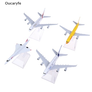 Oucaryfe Concorde avión modelo avión Diecast avión avión avión juguetes regalos mi