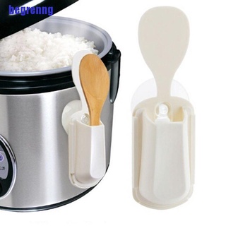 (venta De escoldantes) cuchara blanca estante De almacenamiento puede chupar arroz olla olla De pared ventosa cuchara titular