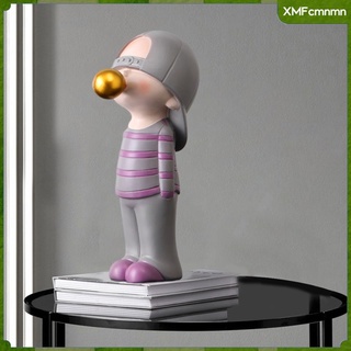 Art Cute Cartoon Character Figurine Sculpture Ornament Statue Bedroom Crafts