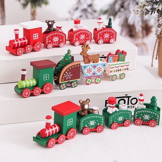 Regalo de Navidad pequeño tren pequeños regalos para niños decoración de Navidad juguetes decoraciones viejo hombre caja de regalo embalaje