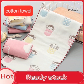 [Terlaris] toalla De baño reutilizable De algodón suave con diseño De dibujos animados Para niños/bebés (1)