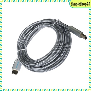 Cable simpleshop24 Mini HDMI Tipo C a 4K X 2K compatible con HDTV TV con tecnología LCD con tecnología LCD proyección trasera proyector DV