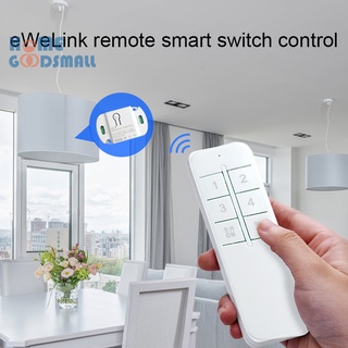 (Homegoodsmall) Wifi compatible con Bluetooth Control de voz 10A temporizador inalámbrico interruptor inteligente