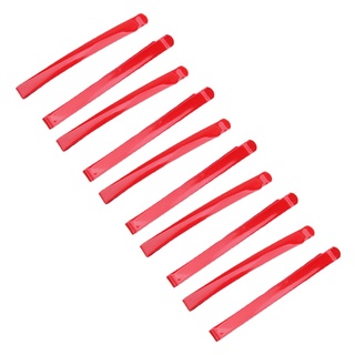 10 Pack Anime Red Hairpins Flat Style Hair Clips for Girl Women Hair Styling