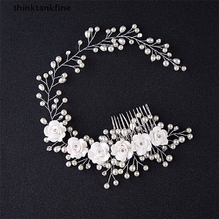 thco Luxury Wedding Hair Jewelry For Bridal Pearl Hair Comb Hand Made Hair Accessory New Martijn