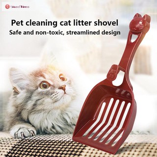 Tf 1 pza pala de arena para gatos/mascotas/cuchara de arena/utensilios de limpieza duraderos (2)