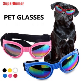 SH gafas plegables de 6 colores para perros/mascotas/lentes medianos grandes para mascotas