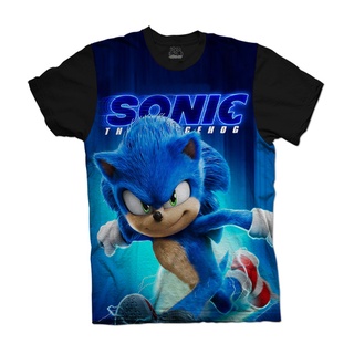 Camiseta Sonic X Mania Boom El Erizo La Película Niños Adultos en Piel de Durazno