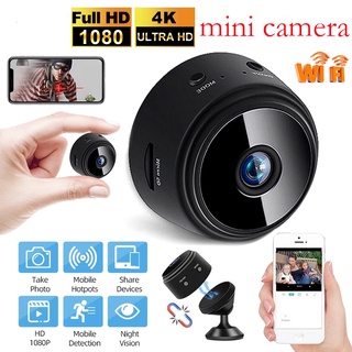 A9 mini cámara 1080p hd cámara ip de noche versión de voz video seguridad inalámbrica vigilancia wifi