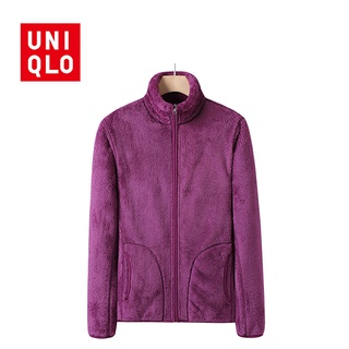 Uniqlo - chaqueta de lana de Coral, diseño de lana engrosada (7)