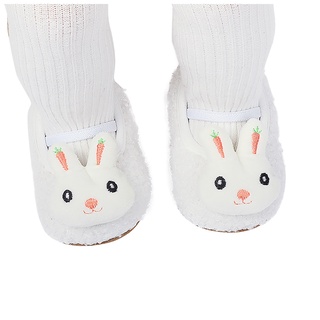 Invierno bebés caliente hogar botas de tela de algodón suela suave niños aprender caminar zapatos/bebés Kvntyusc.Br (5)