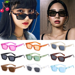 Futuro Vintage rectángulo gafas de sol estilo de moda señoras gafas Retro gafas de sol nueva moda controlador gafas de protección UV400 marco cuadrado gafas de sol para las mujeres